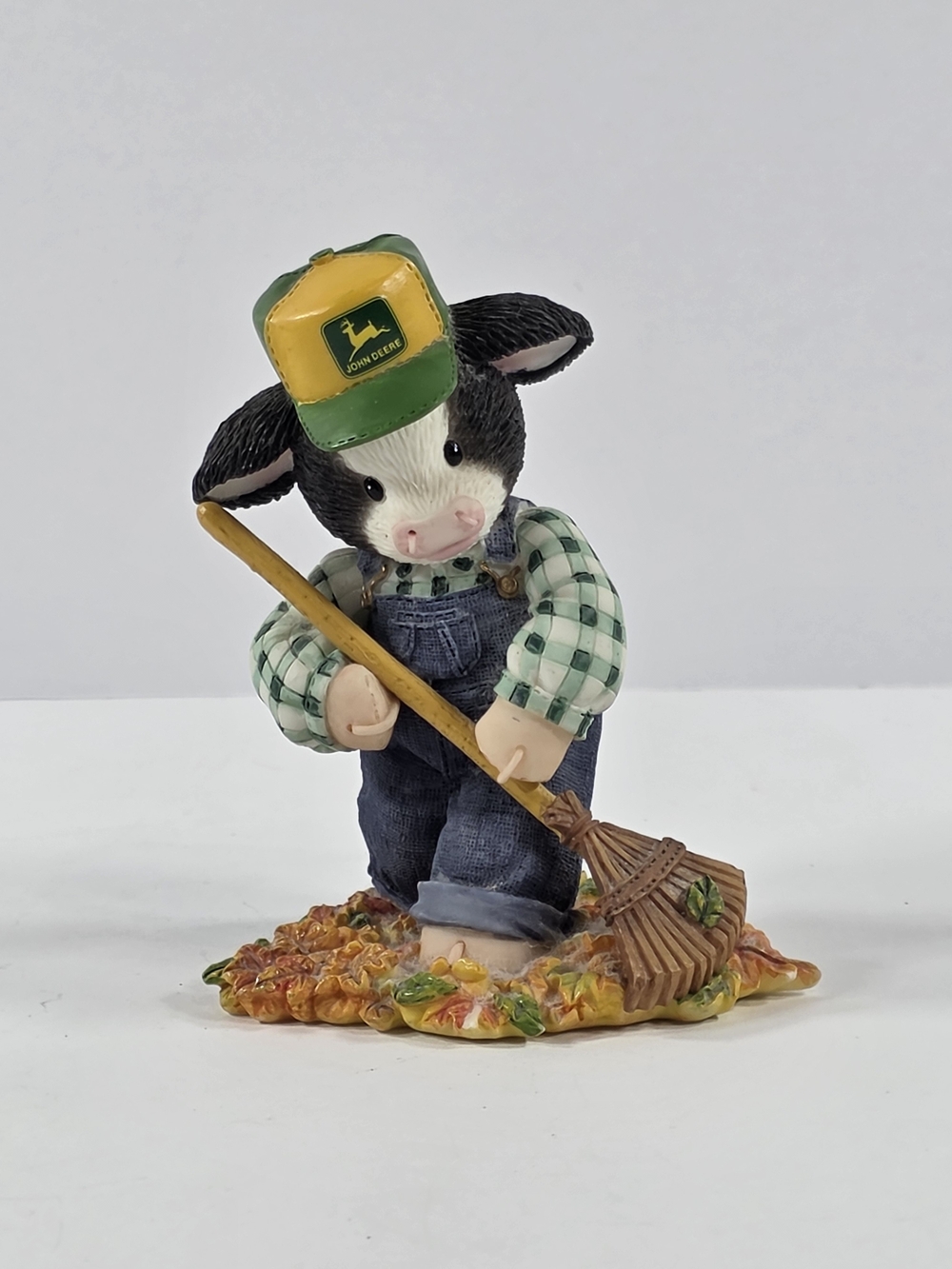 Mary’s Moo Moos John Deere This Time Of Year Is Udder Delight  Cow Raking Leaves